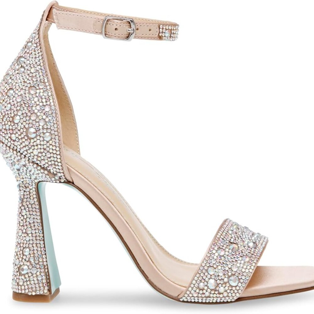 NEW!! Never worn! Betsey Johnson Women's Dani Heeled Sandal - Picture 4 of 9